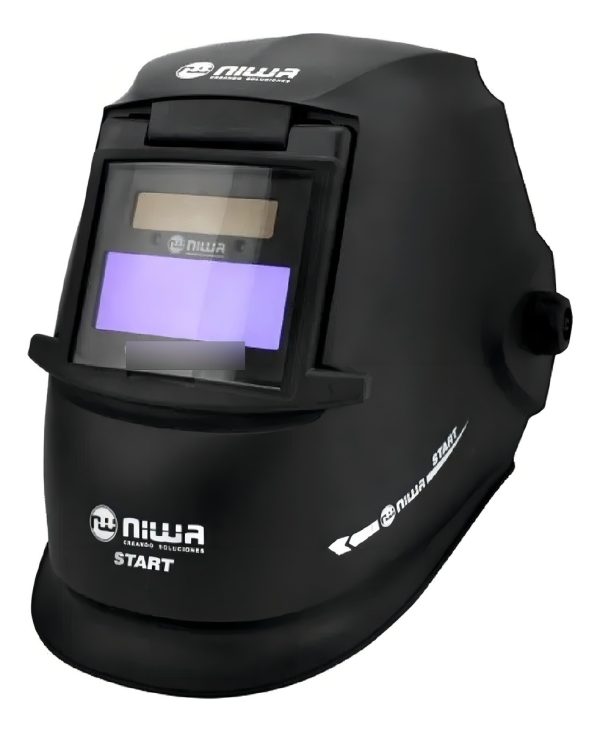 Máscara Fotosensible Niwa Start Visor Rebatible Carga Solar - Imagen 4