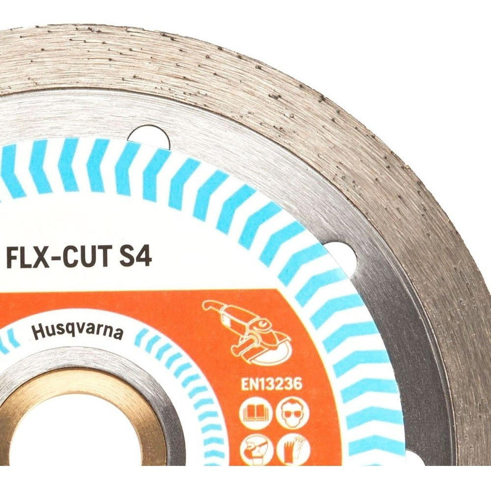 Disco Diamantado Continuo Husqvarna 115mm 4 1/2 Porcelanato - Imagen 2
