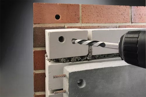 Mecha Broca 4mm Widia Hormigon Pared Cilindrica Alemana Kwb - Imagen 3