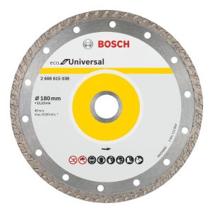 Disco Diamantado Turbo Eco Universal Bosch 180x22,23 Mm