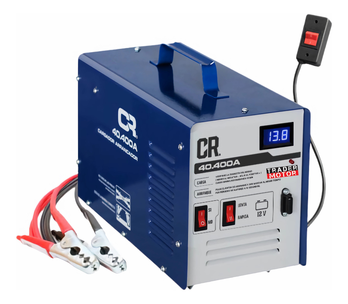 Cargador De Baterias Con Arrancador Cr 40-400