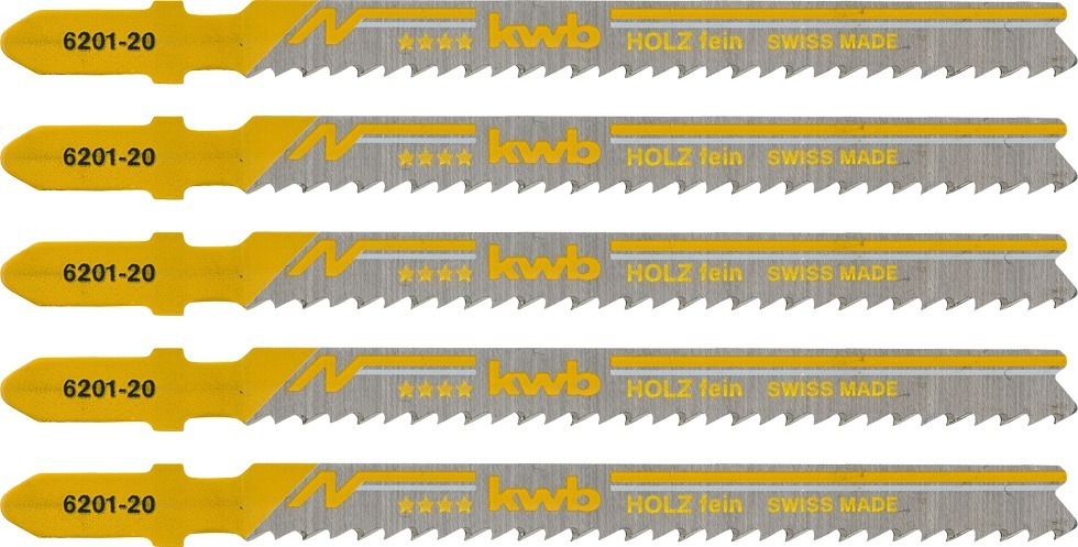 Hoja Calar 100/75 Corte Fino X5 Caladora Kwb 620125 - Imagen 2