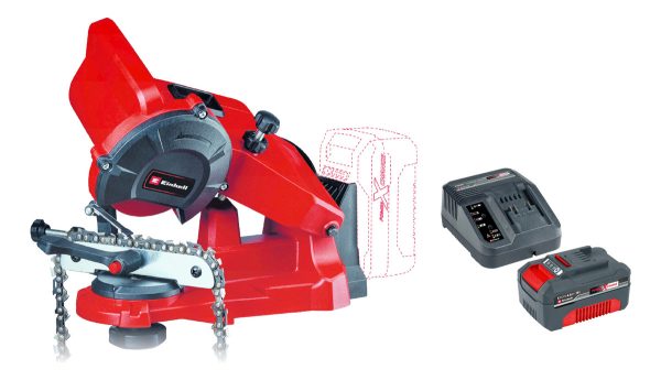 Afilador De Cadena Motosierra Einhell Ge-cs 18 + Bat 4ah