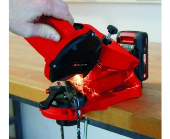 Afilador De Cadena Motosierra Einhell Ge-cs 18 + Bat 4ah - Imagen 4