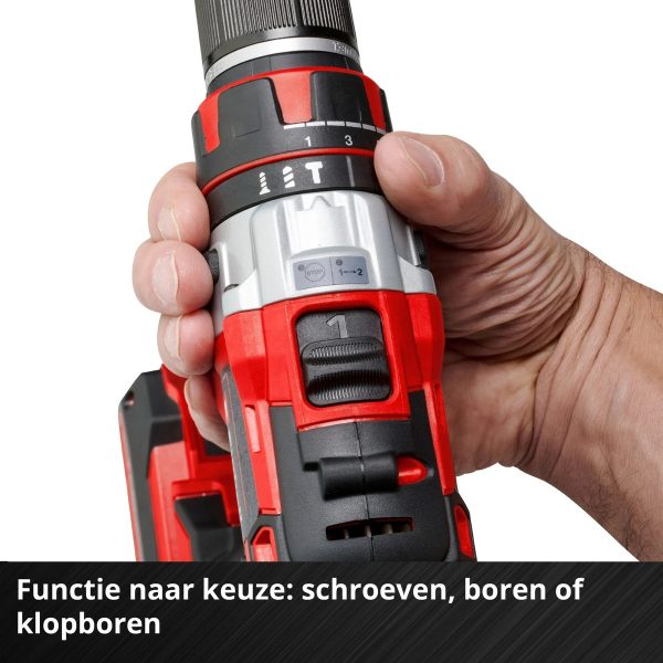 Taladro Percutor Einhell Brushless 18/80 Nm Kit 4ah Trader - Imagen 7