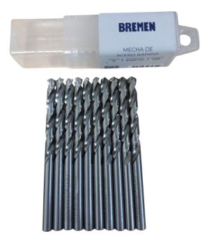 Mechas Acero Rapido Hss Bremen 6.0mm Blister 10 Unidades Tr