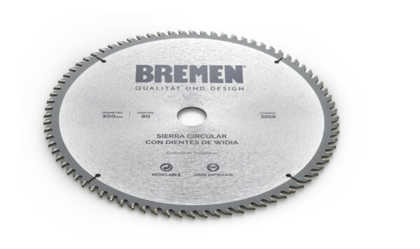 Sierra Circular Multimaterial Aluminio 300mm 120d Bremen