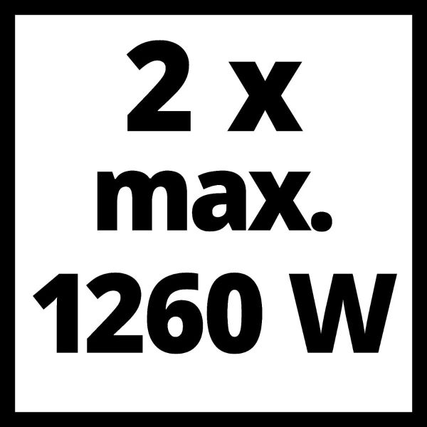 Twin Pack 2 Baterias 18v X 5,2 Ah Einhell 1260w Max Plus Pow - Imagen 3