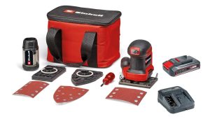 Lijadora Orbital De Palma 18v Einhell 18/113 3x Li Kit 2.5ah