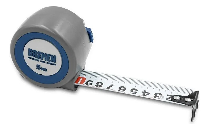 Cinta Metrica Bremen 5 Metros Auto Frenante Fleje 25mm Trade - Imagen 2
