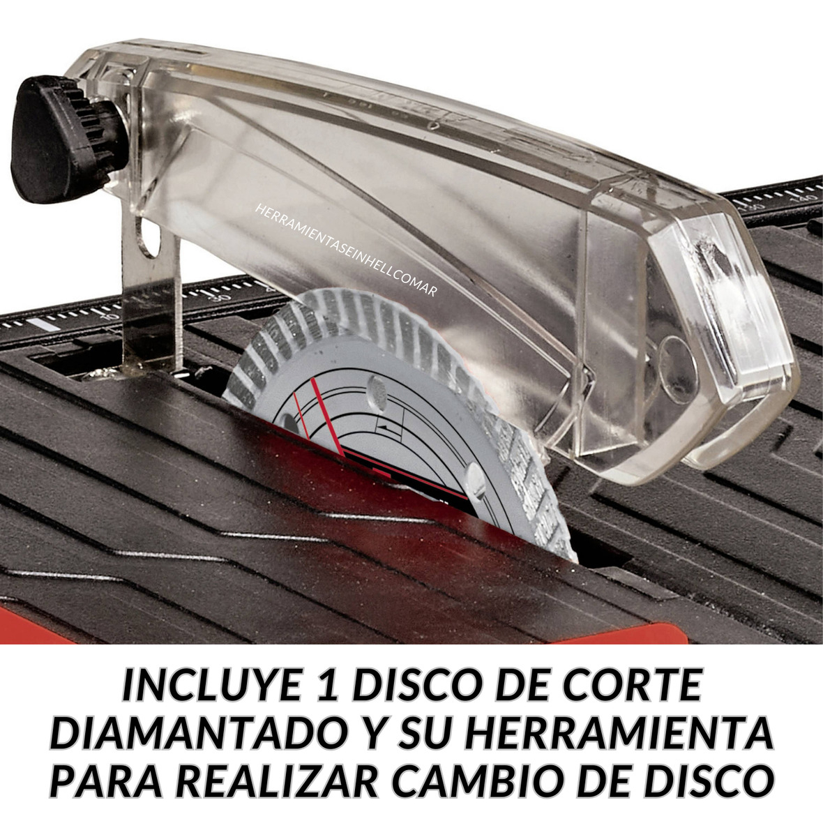 Corta Ceramico Inalambrico Einhell Te-tc 18/115 Li Sin Bat - Imagen 2