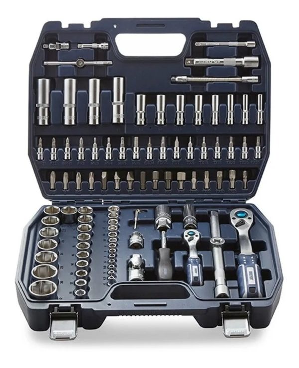 Juego Llave Tubo Bocallaves Bremen 1/2-1/4 Mm 94pz Trader