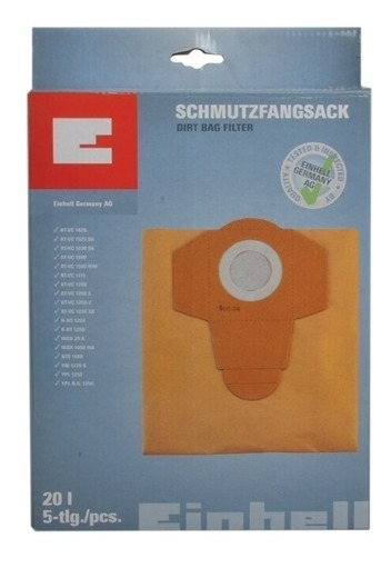Bolsas Papel Aspiradora X 5 Unidades Th Y Te Vc 1820 Einhell