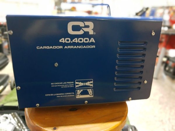 Cargador De Baterias Arrancador Cr 40-400 Con Cable Puente - Imagen 8