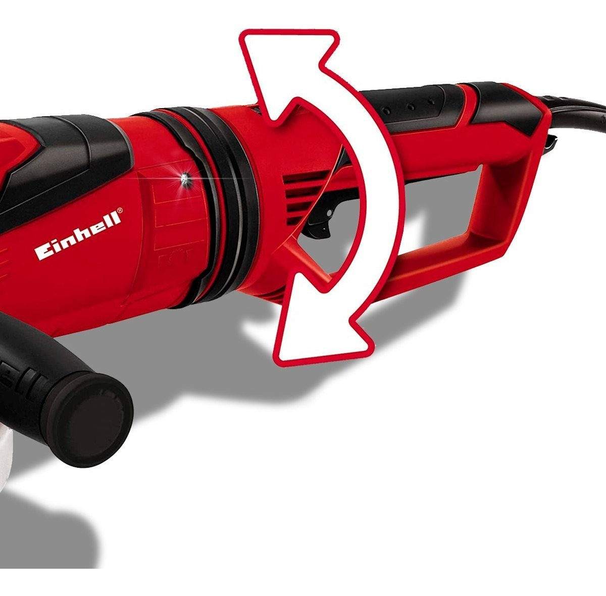 Amoladora Angular Einhell Expert Te-ag 230 Dp De 60 hz Color Rojo 2300 w 230 v + Accesorio - Imagen 4