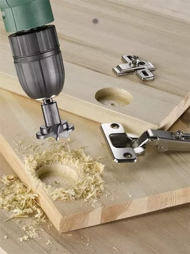 Broca Fresadora Forstner Madera Kwb 35mm P/cazoleta Alemanas - Imagen 2