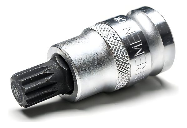 Tubo Bocallave Con Punta Multiestria M8 55mm 1/2 Bremen 3858