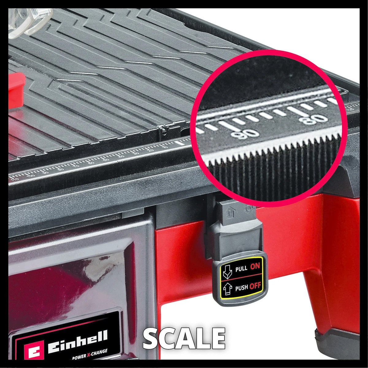 Cortadora Ceramica Inalambrica Einhell Corta Azulejo Bat 4ah - Imagen 5