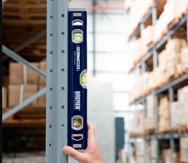 Nivel Bremen Mano Aluminio 60cm Imantado 3 Gotas 24 Pulgadas - Imagen 3