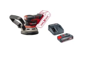 Lijadora Roto Orbital 125mm Inalambrica kit bateria y cargador 2.5AH