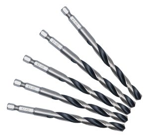 Brocas Mechas Hss Pointteq O 8 Mm Bosch Hexagonal X 5 Uds