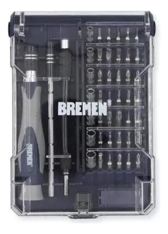 Juego Puntas De Precision Bremen 7784 Electronica Celu 45 Pz - Imagen 2