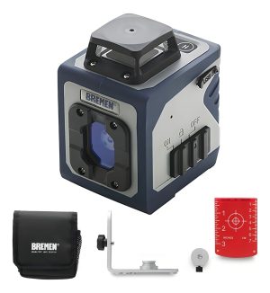 Nivel Laser Autonivelante 360° Bremen 7287 Luz Roja