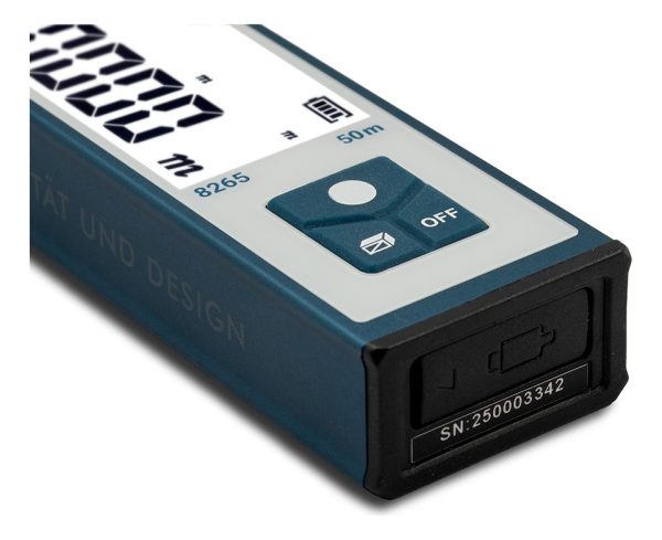 Medidor Laser Distancia 50 Mts Recargable Bremen 8265 - Imagen 2