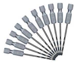 Brocas Mechas Hss Pointteq O 3 Mm Bosch Hexagonal X 10 Uds