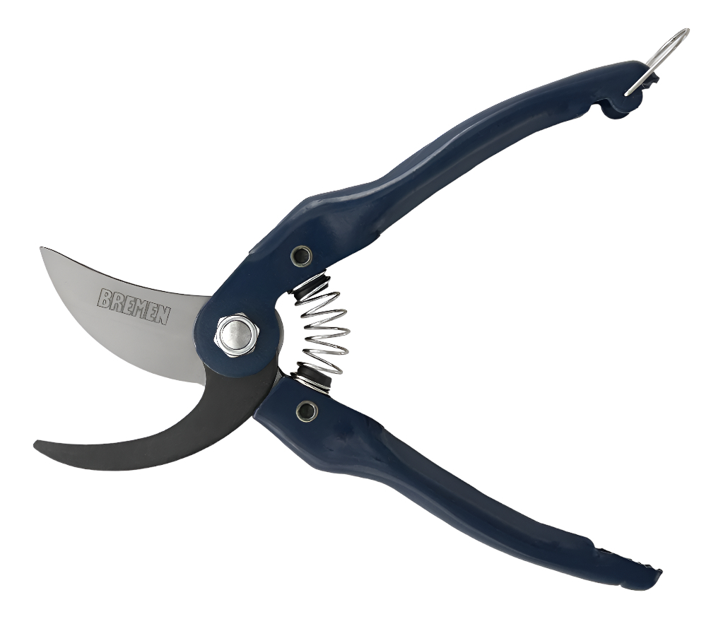 Tijera Podar Jardin Mango Recto Bremen 9 Pulgadas 230mm Azul - Imagen 2