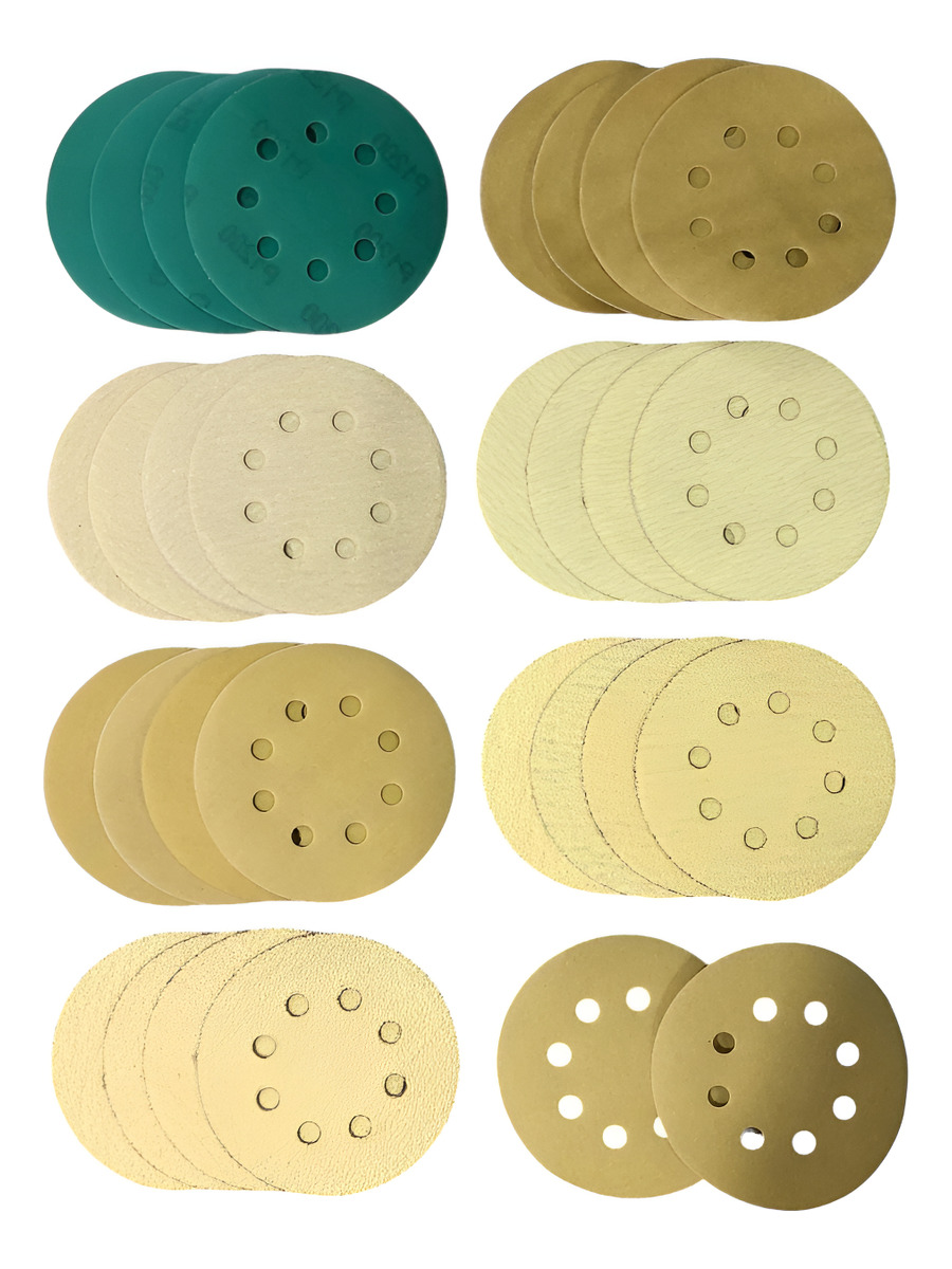 Disco Lija Velcro Anti Empaste De 125mm X30 Unidades Bremen