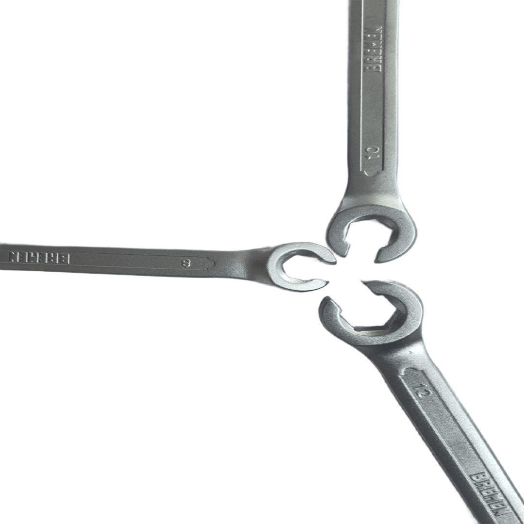 Juego De Llaves Boca Abierta Corona Caño Freno Bremen 8 A 13 - Imagen 4