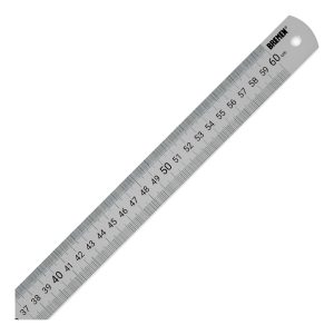 Regla Metalica 60cm Bremen Acero Inoxidable 7399