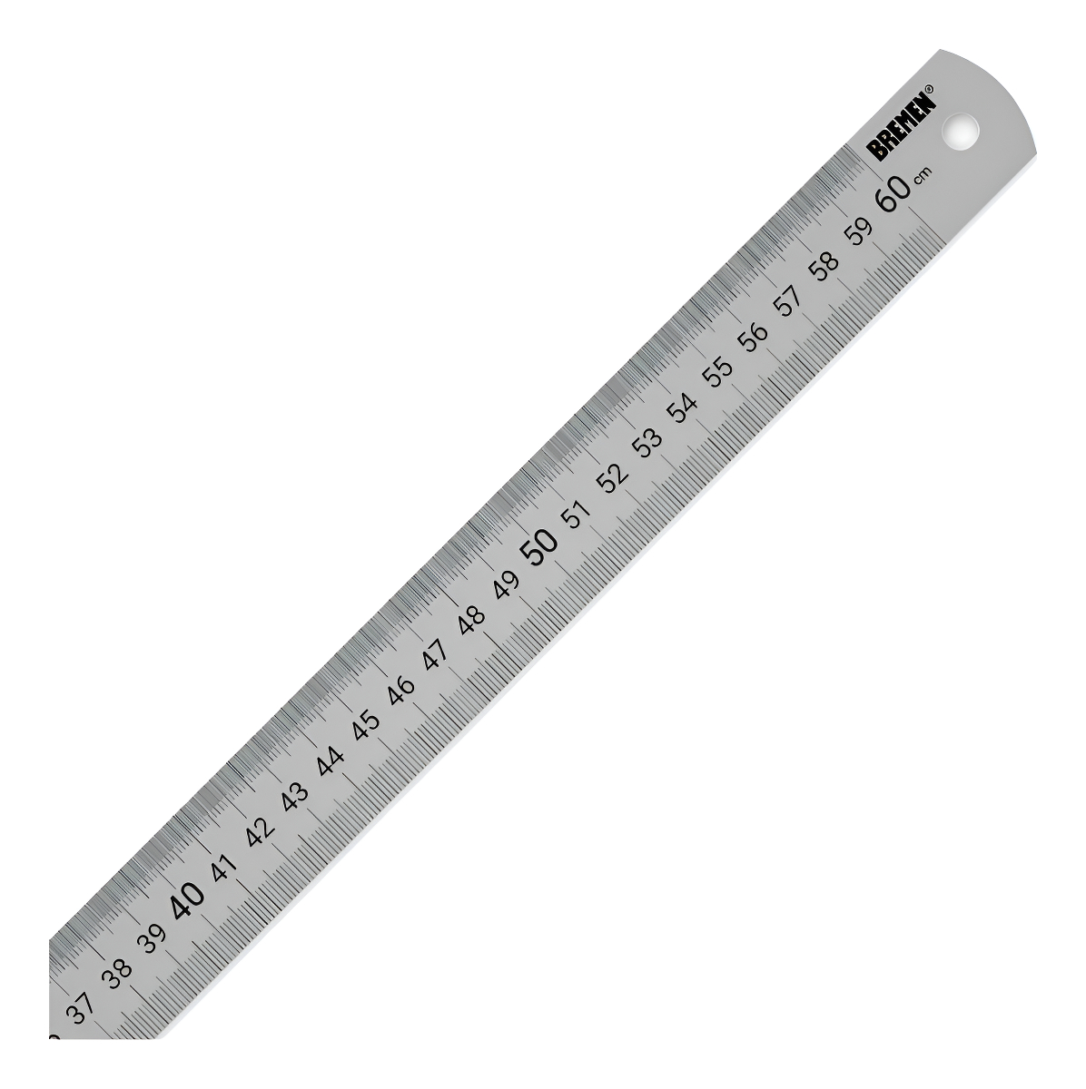 Regla Metalica 60cm Bremen Acero Inoxidable 7399