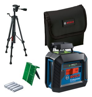 Nivel Laser Verde 360 Bosch Gll2-20 G + Pilas + Tripode