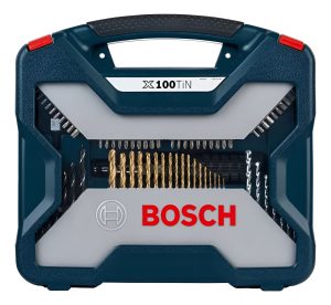 Juego De Mechas Bosch X-line 100 Piezas + Avellanadora Palas