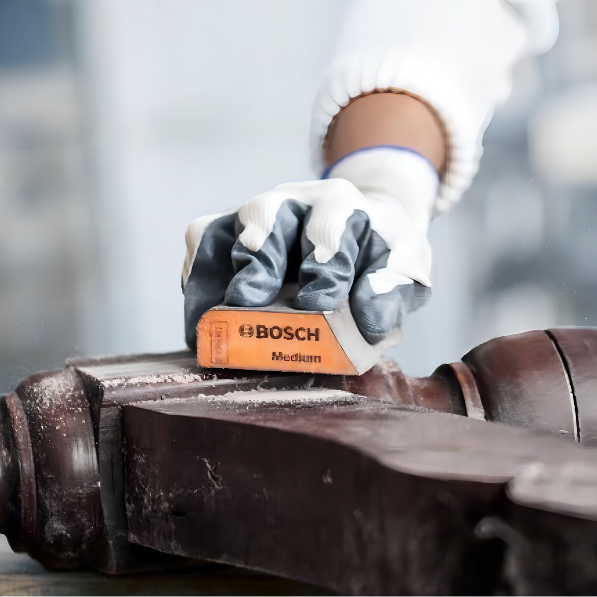 Esponja Abrasiva Expert Super Fina 120 X 13 Mm S473 Bosch - Imagen 3