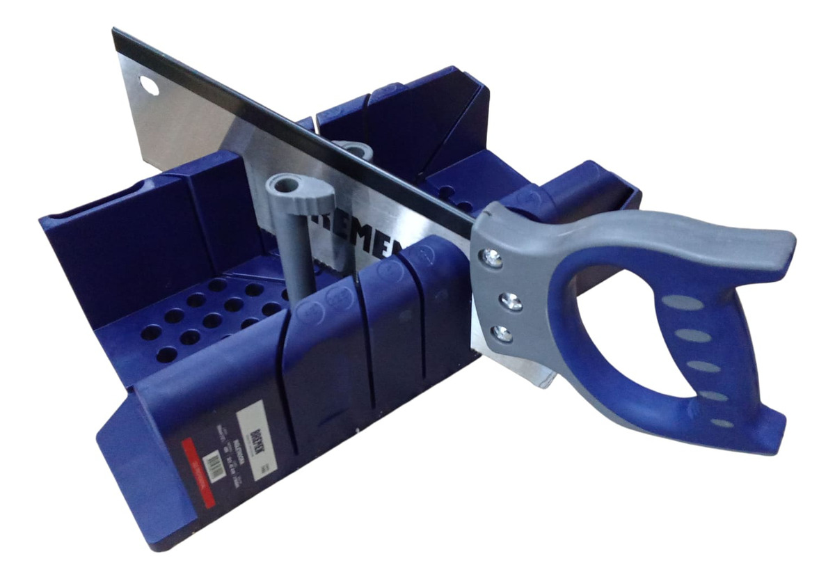 Caja Para Ingletes Topes Bremen Con Serrucho Costilla Trader - Imagen 3