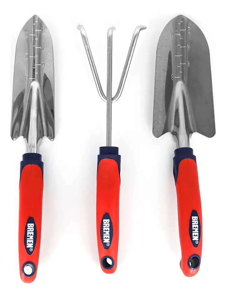 Combo Jardin Bremen Tijera Riego 2 Palas Escardillo - Imagen 3