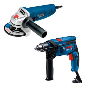 Taladro Percutor Bosch Gsb 13 Re 750w + Amoladora 850w 115mm