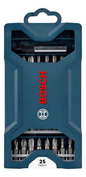 Set Mini-x-line Bosch 25 Accesorios Para Atornillar