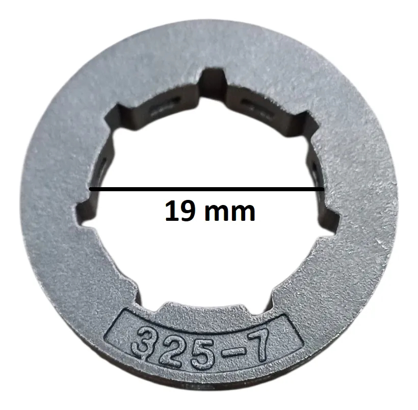 Piñon Anillo Para Motosierras 325 / 7 Dientes Trader - Imagen 2