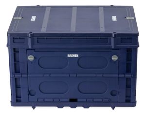 Cajon Plegable Con Tapa 30kg/62.5l Bremen 8636 Apilable