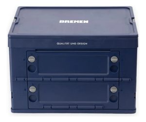 Cajon Plegable Con Tapa 20kg/47l Bremen 8636 Apilable