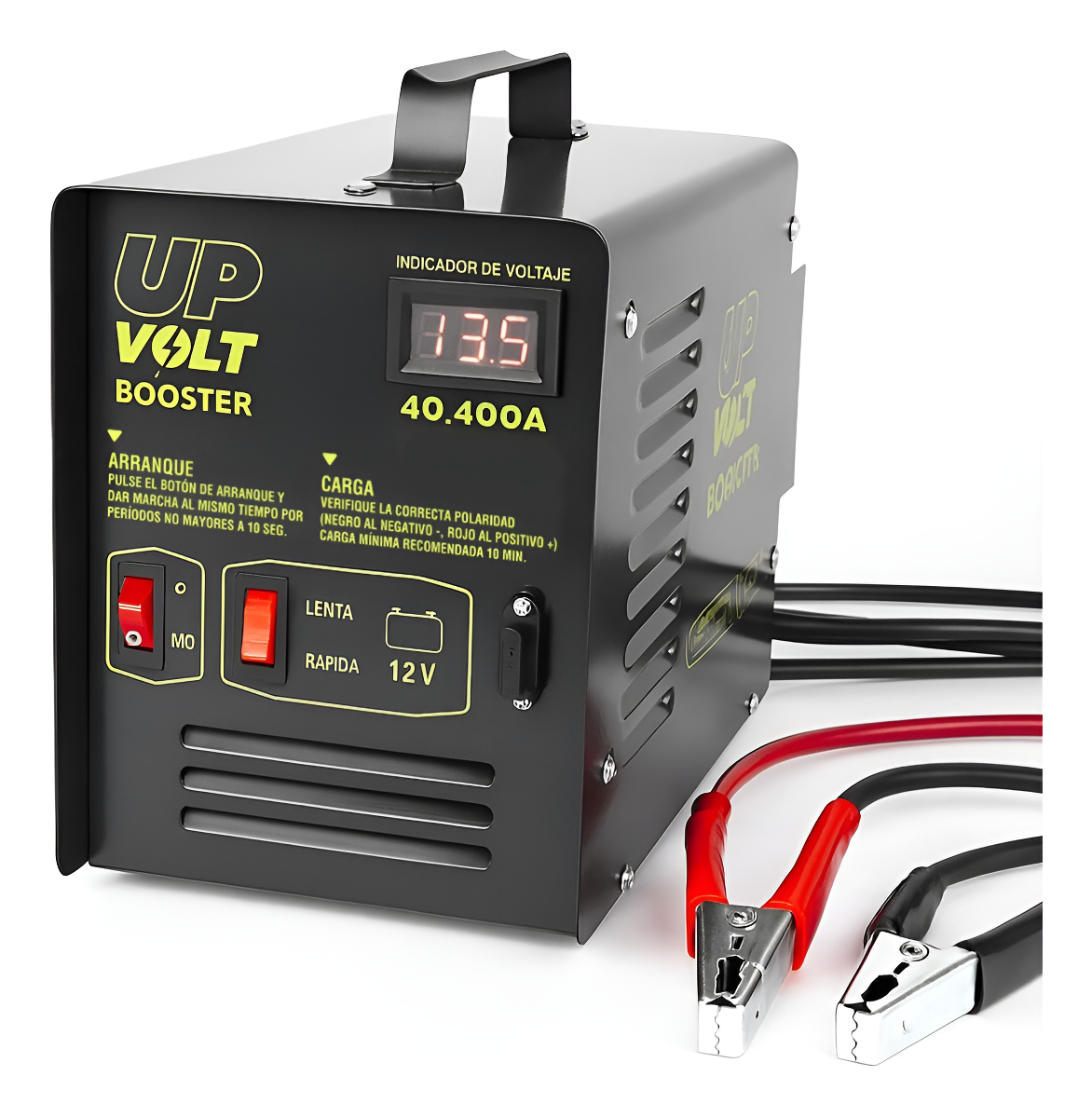 Cargador De Baterias Con Arrancador Up Volt 400a 12v Auto