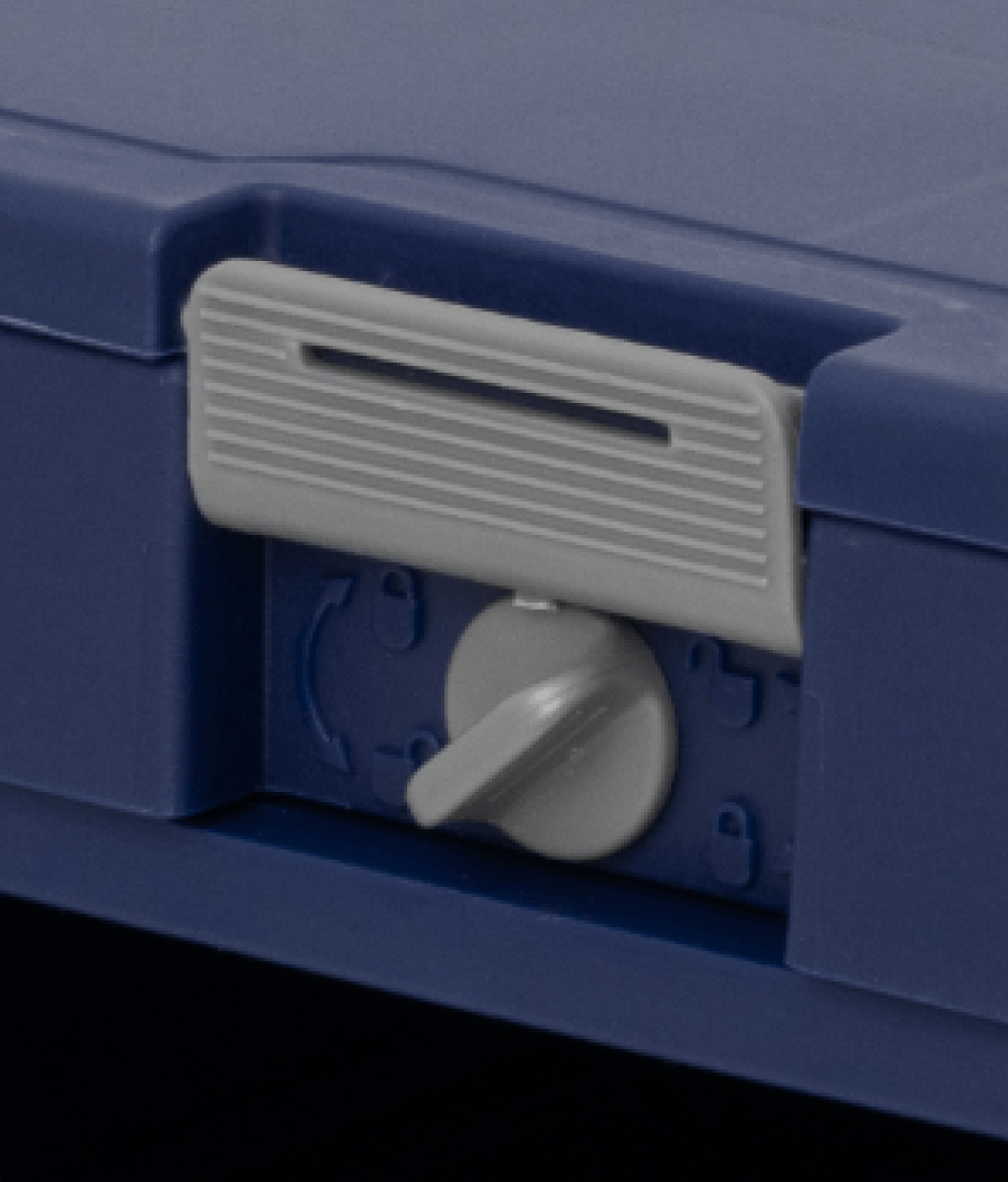 Cajon Plegable Con Tapa 20kg/47l Bremen 8636 Apilable - Imagen 5