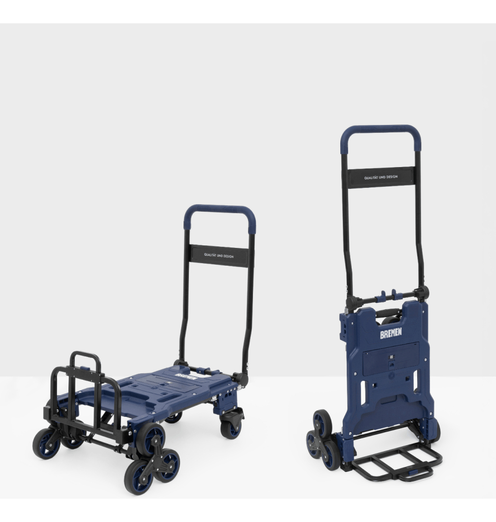 Carro Plegable Carga Horizontal Vertical 150kg Bremen 8640 - Imagen 2