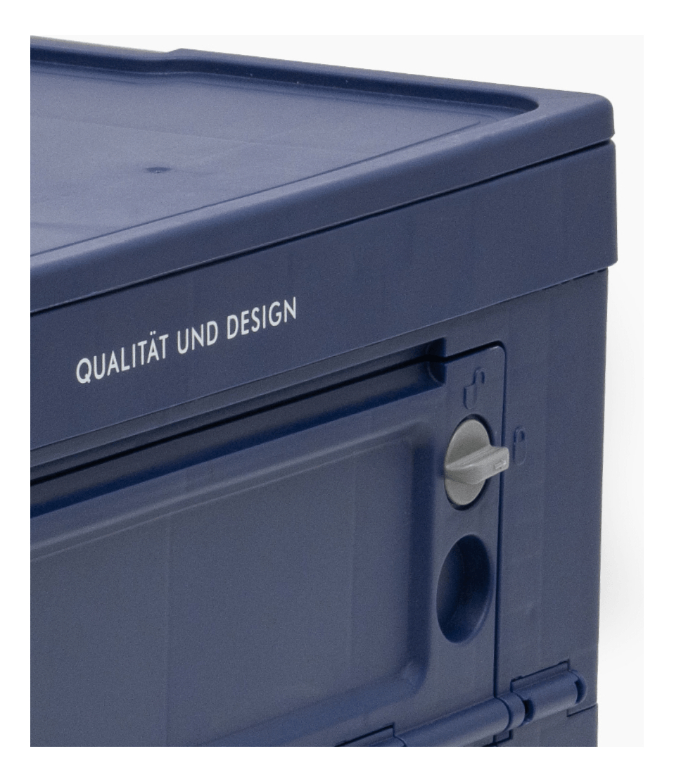 Cajon Plegable Con Tapa 30kg/62.5l Bremen 8636 Apilable - Imagen 6