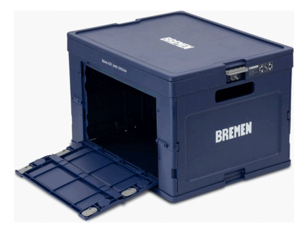 Cajon Plegable Con Tapa 20kg/47l Bremen 8636 Apilable - Imagen 2