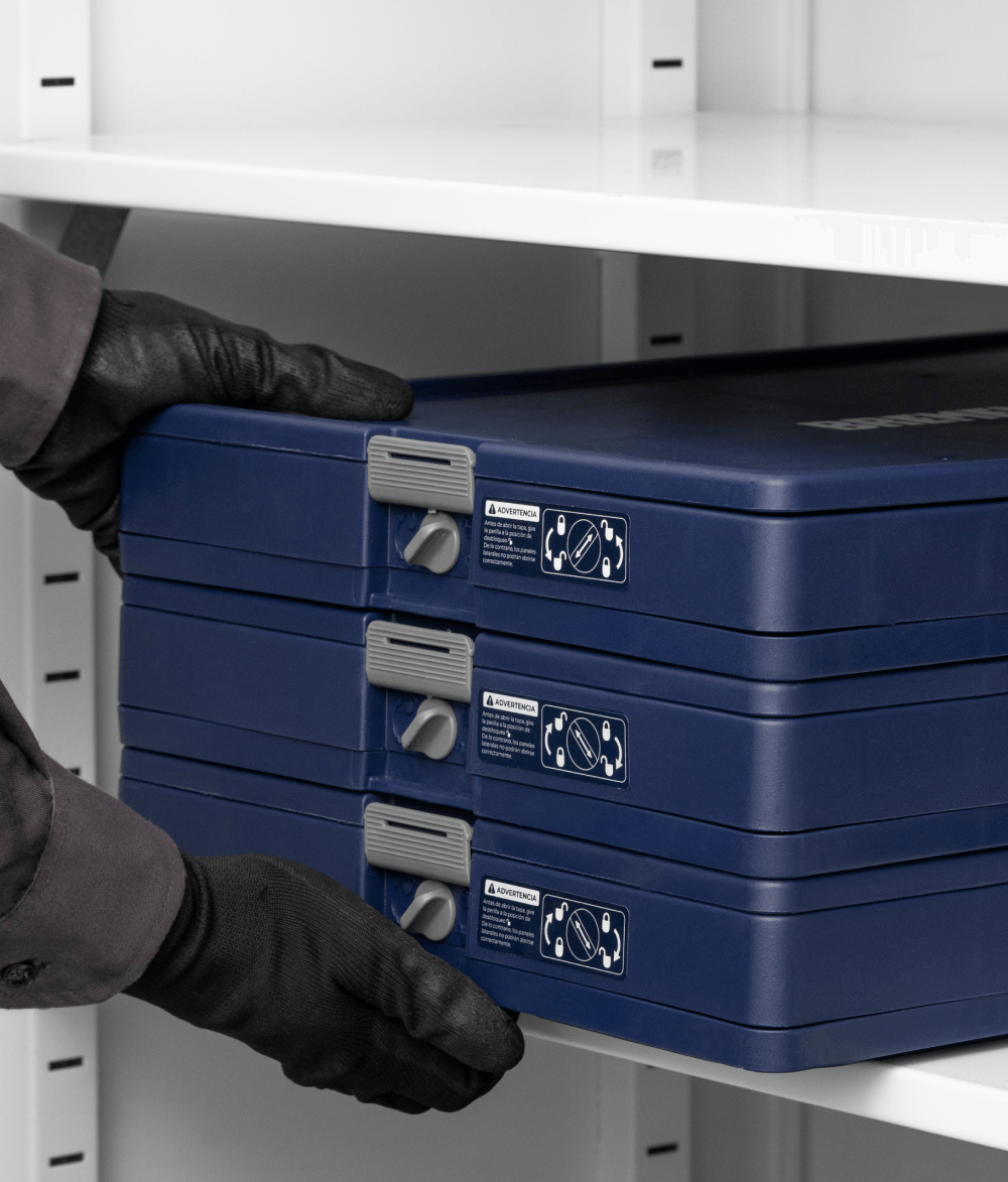 Cajon Plegable Con Tapa 20kg/47l Bremen 8636 Apilable - Imagen 6